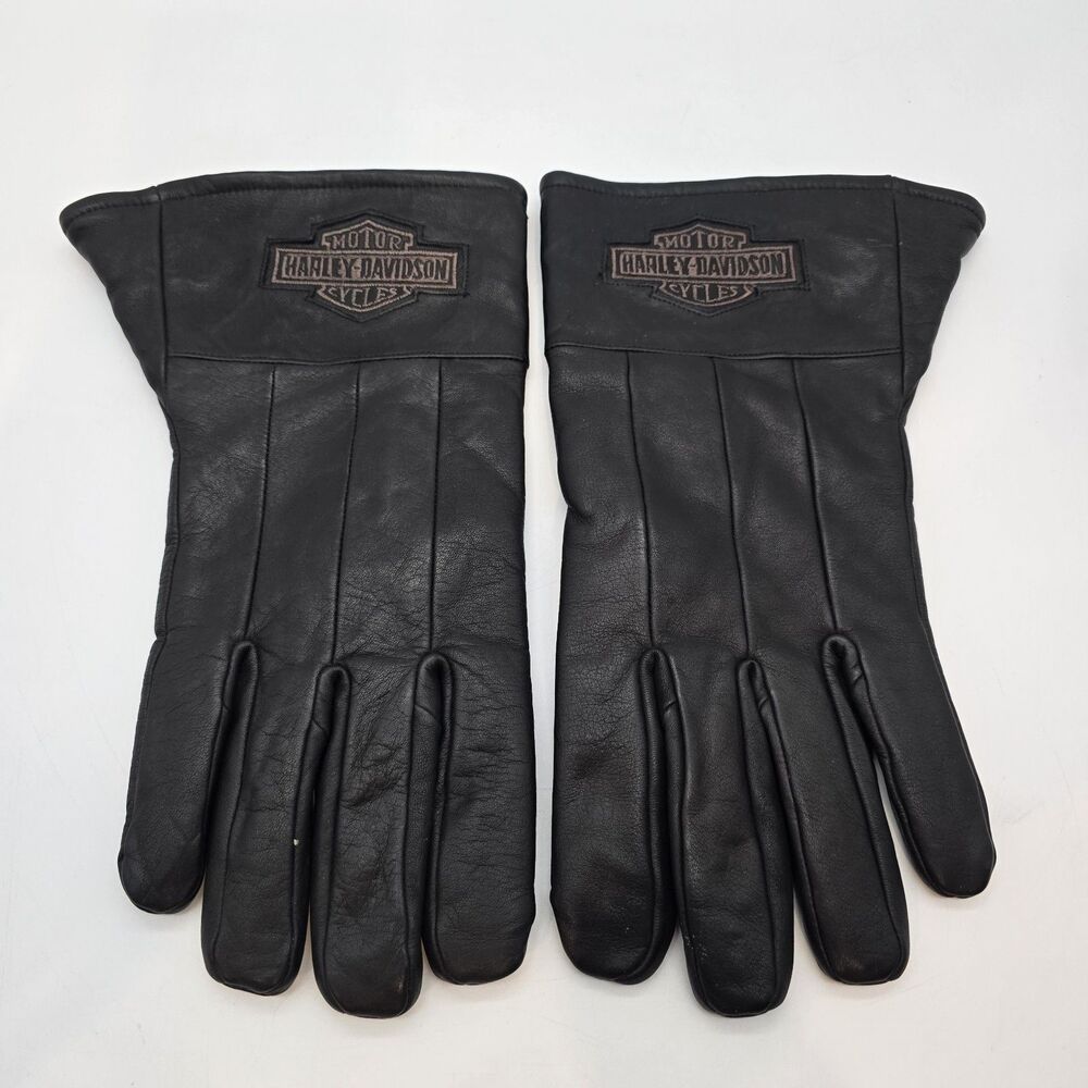 Vintage Leather Harley Davidson Riding Gloves XX-Large